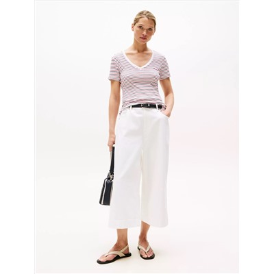 Stripe V-Neck Favorite T-Shirt