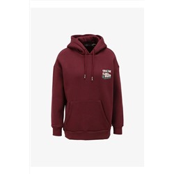 Lee Cooper Kapüşon Yaka Mürdüm Kadın Sweatshırt 241 LCF 241003 KINDY MURDUM 5003069091