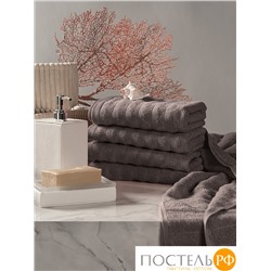 ESTIA ТОРЛЕЙ беж-сер К-т полотенец 50х80-4, 100% хлопок, 500 г/м2