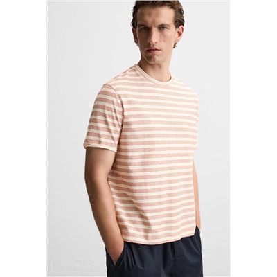 CAMISETA JACQUARD RAYAS