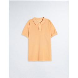 Piquet Polo, Men, Light Orange
