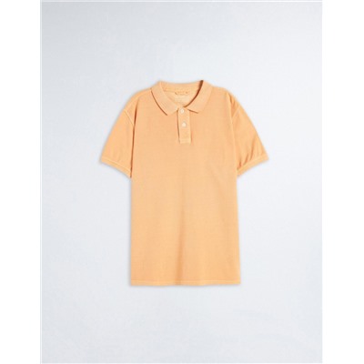 Piquet Polo, Men, Light Orange