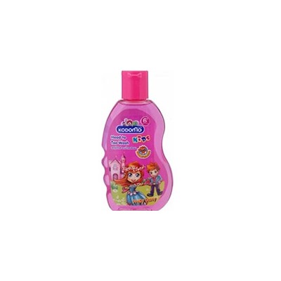 Мягкий универсальный очищающий гель Fruity Berry для детей с 6 лет Kodomo Head to Toe от Lion 200 мл / Lion Kodomo Head to Toe 6+ Years Fruity Berry 200 ml