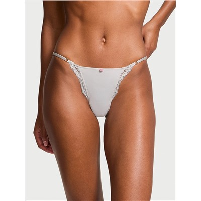 Smooth & Lace Mini String Bikini Panty