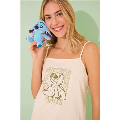 Pijama corto tirantes Lilo&Stitch algodón
