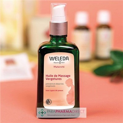 Weleda Maternité Huile de Massage Vergetures BIO 100ml