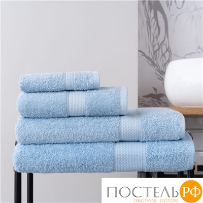 Полотенце Arya Однотонное 30X50 Miranda Soft Светло-Голубой