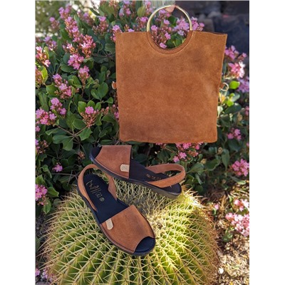 Ab.Zapatos • 3106-8 • brandy+Сумка - трансформер PELLE- SHOPPER ASA (440) cuero