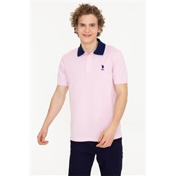 U.S. Polo Assn. Pembe Erkek T-Shirt G081SZ011.000.1372851