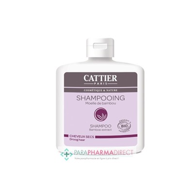 Cattier Shampooing Moelle de Bambou Cheveux Secs BIO 250ml