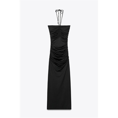CUT-OUT MIDI DRESS