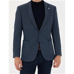 Lacivert Ekstra Slim Fit Ceket