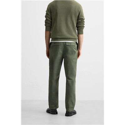 PANTALÓN PLIEGUES CORDÓN