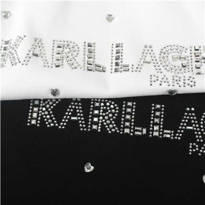 Повседневная хлопковая футболка  KARL LAGERFEL*D ОРИГИНАЛ!