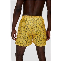 Bad Bear, Erkek Mustard Deniz Şortu