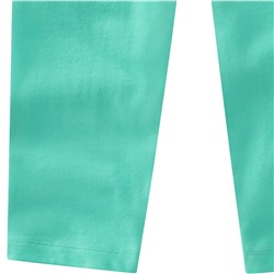 Mädchen Capri-Leggings in Unifarben