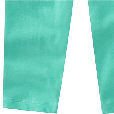 Mädchen Capri-Leggings in Unifarben