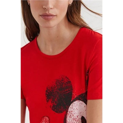 Vestido camisetero Mickey Mouse