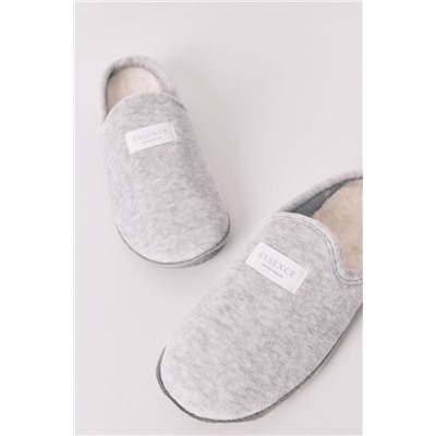 Zapatillas casa velour gris