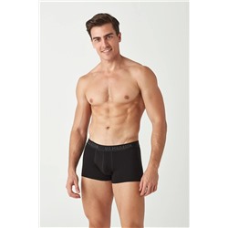 U.S. Polo Assn. Erkek Siyah Tekli Boxer US.01.80459.INT