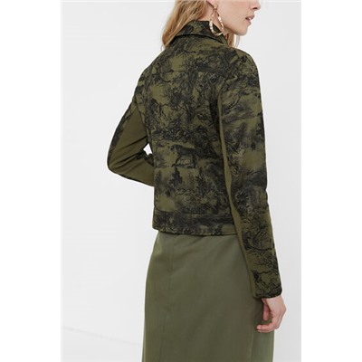 Chaqueta biker slim