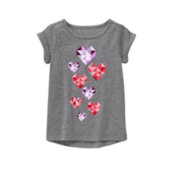 Geo Hearts Tee