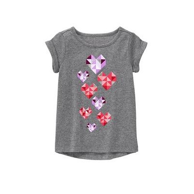 Geo Hearts Tee