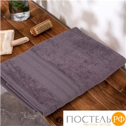 Полотенце Kарвен "PETEK BORDUR DUZ "Lux Cotton 50*90 1шт махра H 5159 k.lila