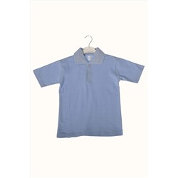 Yakalaa Çocuk Polo Yaka Kısa Kol Düz Renk Okul T-shirt POKIOK123