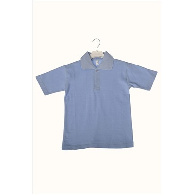 Yakalaa Çocuk Polo Yaka Kısa Kol Düz Renk Okul T-shirt POKIOK123