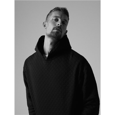 Gesteppter Hoodie