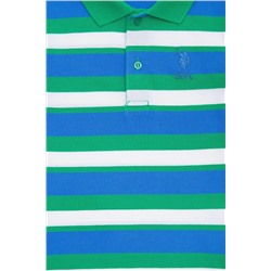 Erkek Çocuk Yeşil Polo Yaka Tişört