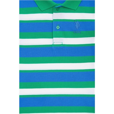 Erkek Çocuk Yeşil Polo Yaka Tişört