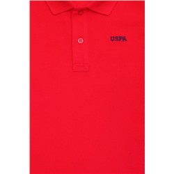 Erkek Çocuk Kırmızı Basic Polo Yaka Tişört