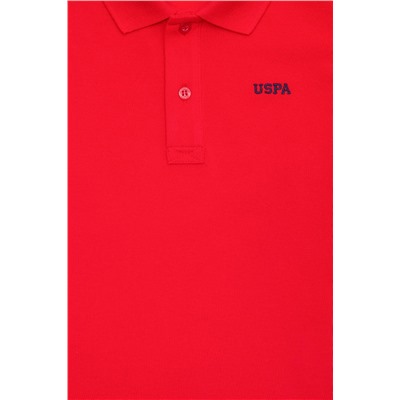 Erkek Çocuk Kırmızı Basic Polo Yaka Tişört