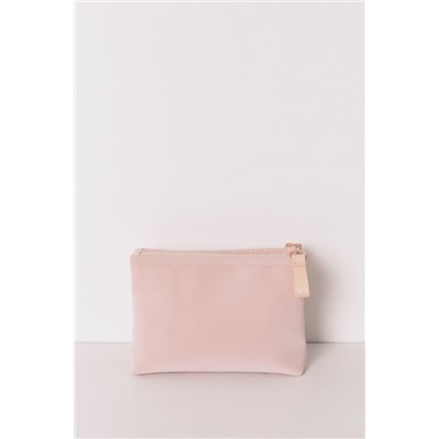 Neceser mediano rubber rosa