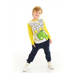 DenokidsRawr Dino Erkek Çocuk T-shirt Pantolon Takım