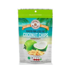 Кокосовые чипсы Coconut Merchant 40 гр/ Coconut Merchant Coconut Chips 40 gr