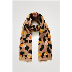 Bufanda alargada animal print