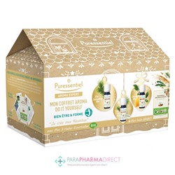 Puressentiel Mon Coffret Aroma "Do It Yourself" - Bien Être & Forme + 1 Guide OFFERT