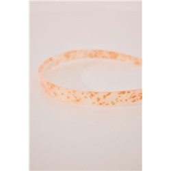 Diadema acetato naranja