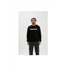 Bad Bear Player Erkek Siyah Baskılı Sweatshirt 210212005-NGT