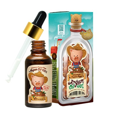 Elizavecca Farmer Piggy Argan Oil 100% Аргановое масло для лица, тела и волос 30 мл
