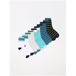 PACK OF 5 PAIRS OF PRINTED LONG SOCKS
