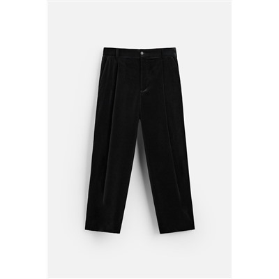 PANTALÓN TERCIOPELO PLIEGUES
