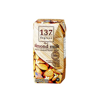 Молоко миндальное с нектаром кокосовых соцветий