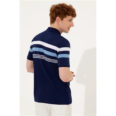 Erkek Lacivert Polo Yaka T-Shirt