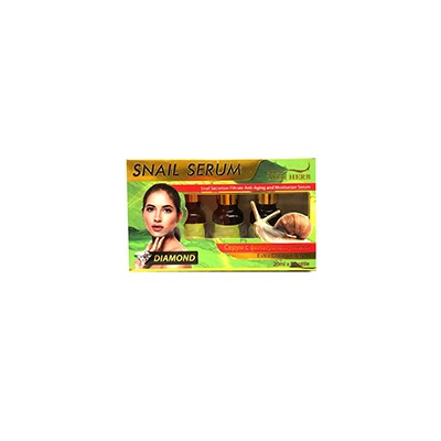 Лифтинг-сыворотки с улиточной слизью от Royal Thai Herb 3 шт по 20 мл / Royal Thai Herb  Snail Serum  3*20 ml