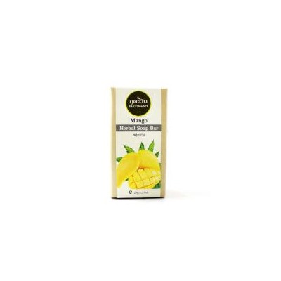 Травяное мыло с экстрактом Манго от PHUTAWAN 20 гр / Mango herbal soap bar 120 g.
