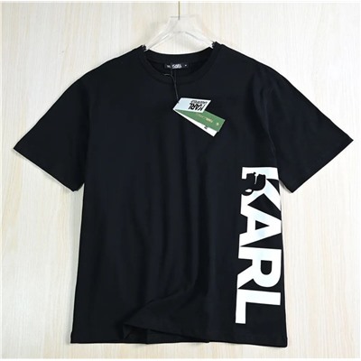 Повседневная хлопковая футболка KARL LAGERFEL*D ОРИГИНАЛ!